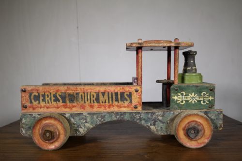 Rare 19th Century American Antique Ceres Flour Truck.
