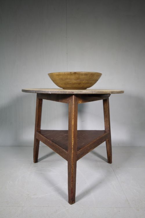 Original Welsh Georgian Antique Cricket Table