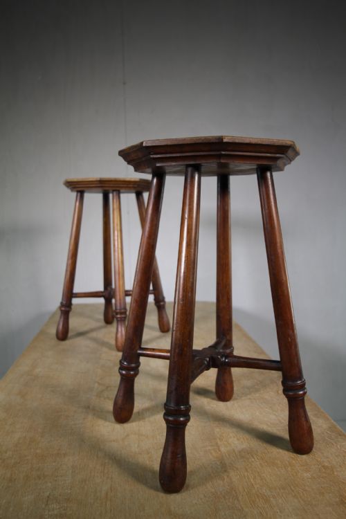 Pair of Edwardian Antique Mahogany Side Tables.