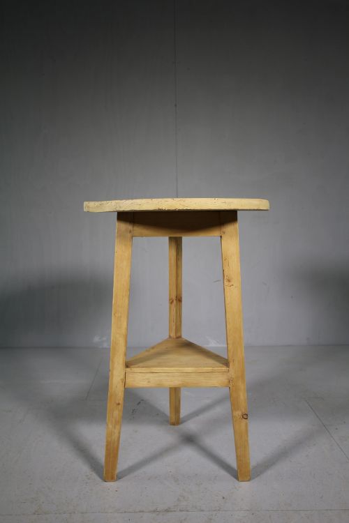 19th Century Antique Pine Cricket Table.