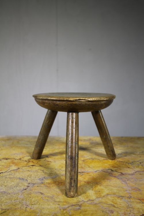 Welsh 19th Century Antique Sycamore Cheese Stand.