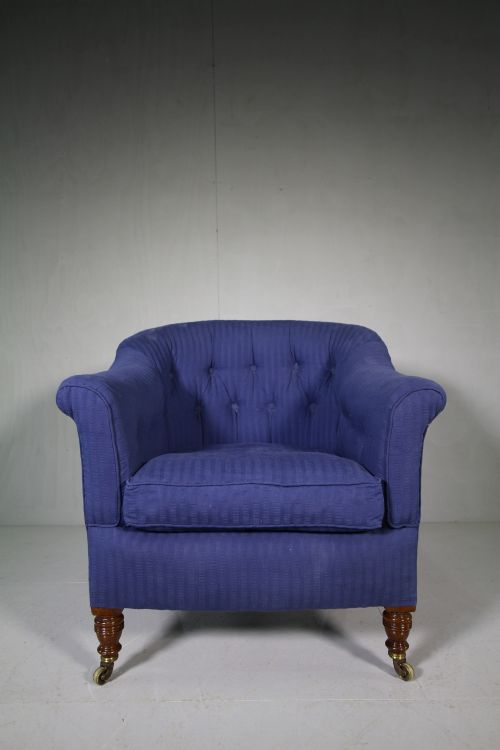19th Century Antique Howard & Sons Armchair.