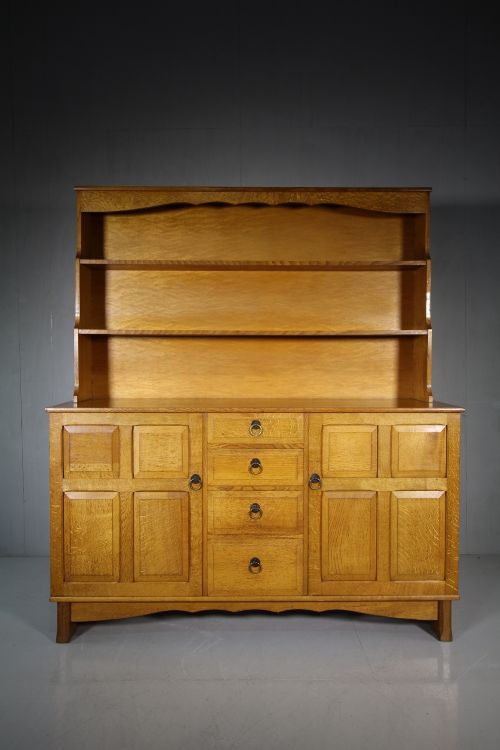 Rare Heals 1930'S Oak Dresser.
