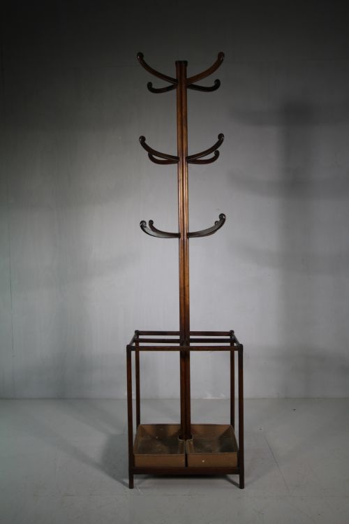 Georgian Antique Mahogany Hat & Stick Stand.
