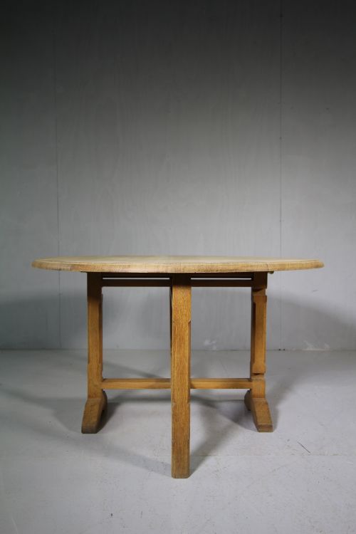 1920'S Heals of London Folding Oak Coffee Table.