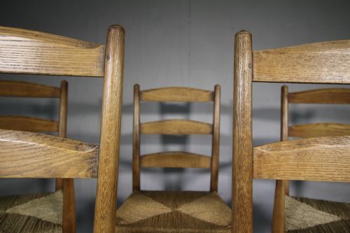 SET OF SIX ANTIQUE DINING CHAIRS BY GORDON RUSSELL - ADDITIONAL PHOTO 7