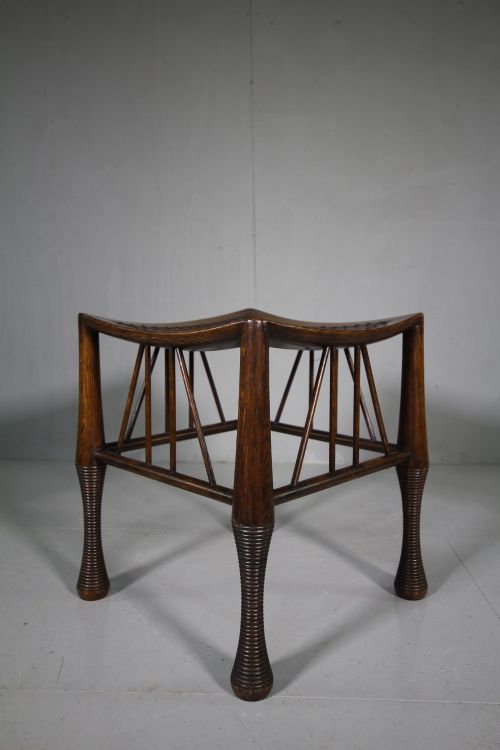 Large Liberty's of London Antique Thebes Stool.