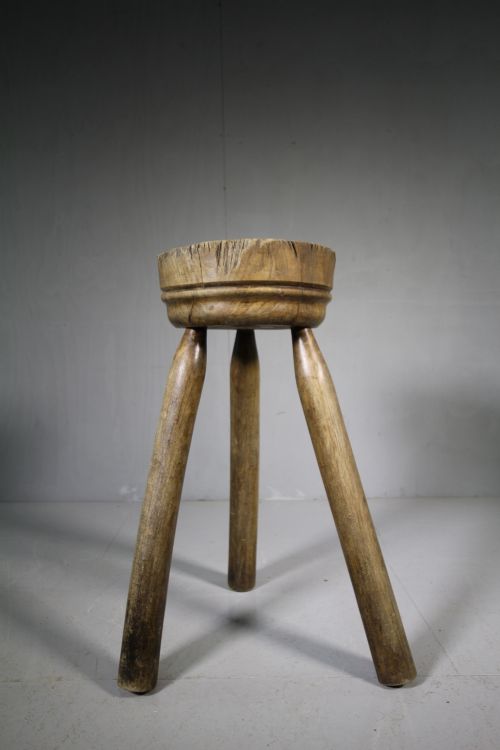 Edwardian Antique Chopping Table - Good Height.