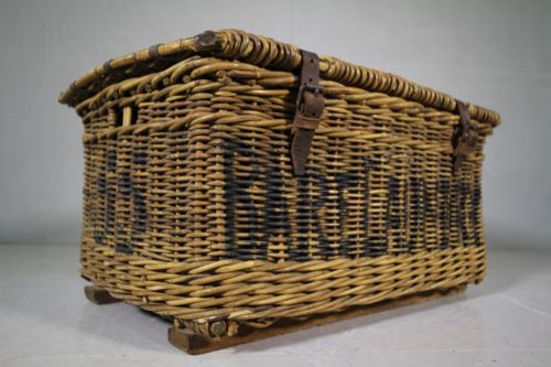 Edwardian Antique Morecombe Laundry Basket.