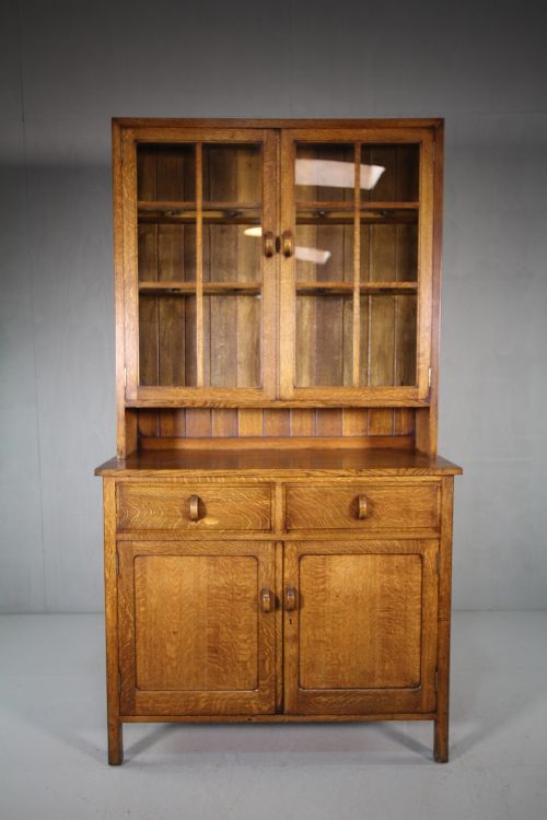 Quality 1920'S Heals Oak Dresser - Labeled.