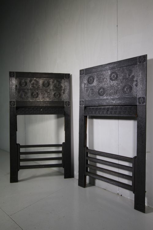 Pair of Antique Fire Surrounds by Thomas Jekyll.