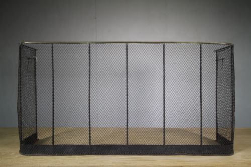 Large English Antique Fire Guard.
