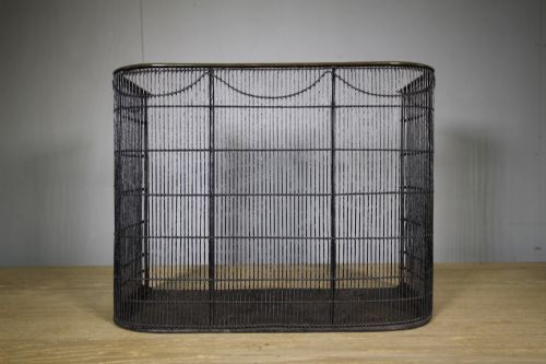 19th Century Antique Swag Fire Guard.