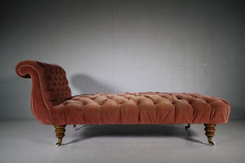 Over Sized Country House Antique Chaise Longue Circa:1850