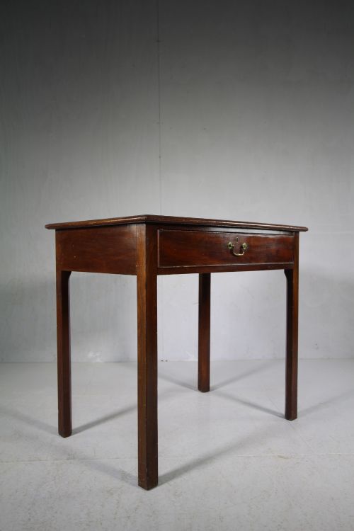 18th Century Antique Mahogany Side Table.
