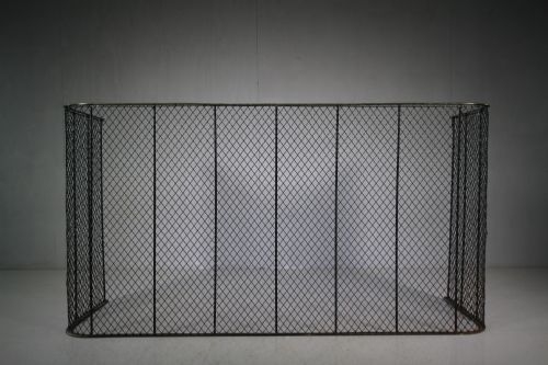 Large English 19th Century Antique Fire Guard.