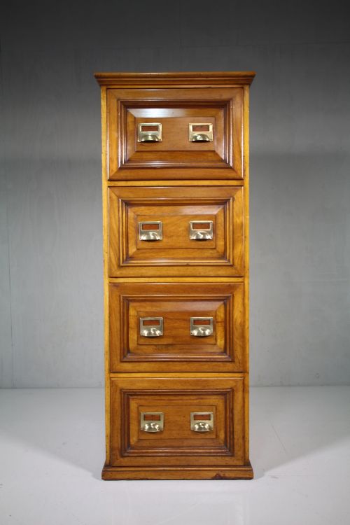 Tall 19th Century Antique Haberdashery Chest