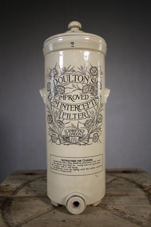 19th Century Antique Doulton Lambeth Water Purifier