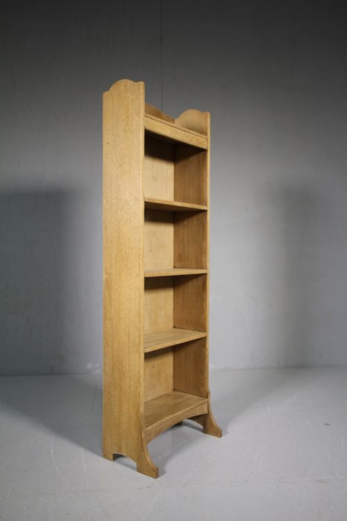 1930'S Heals Oak Open Bookcase