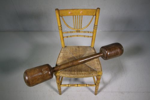 Huge 19th Century Antique Treen Sycamore Pestle
