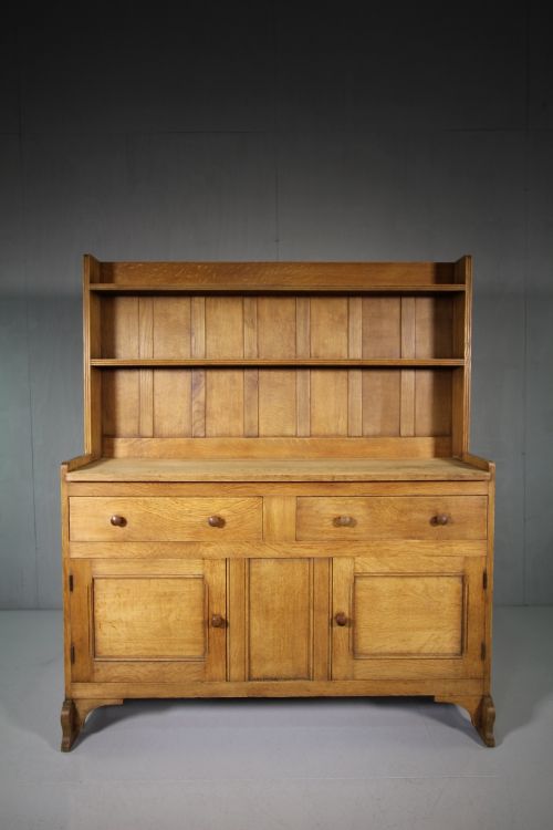 1930'S Greening of Oxford for Heals Oak Dresser
