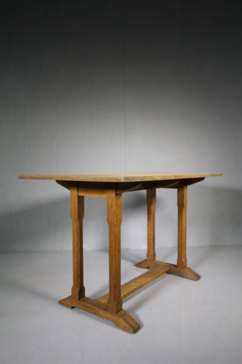 1930'S Cotswold School Oak Dining Table
