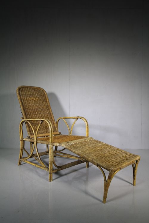 1930'S English Cane Dryad Armchair