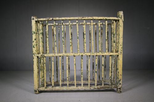 Georgian Antique Painted Pine Plate Rack