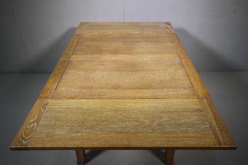 fig 1. 1930's Heals Dining Table & Four Dining Chairs -Labeled