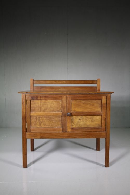 Heals 1930'S English Walnut Cabinet