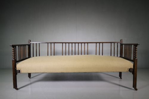 Heals Antique Sofa Daybed -Labeled