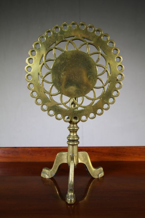 19th Century Welsh Antique Bronze Trivet