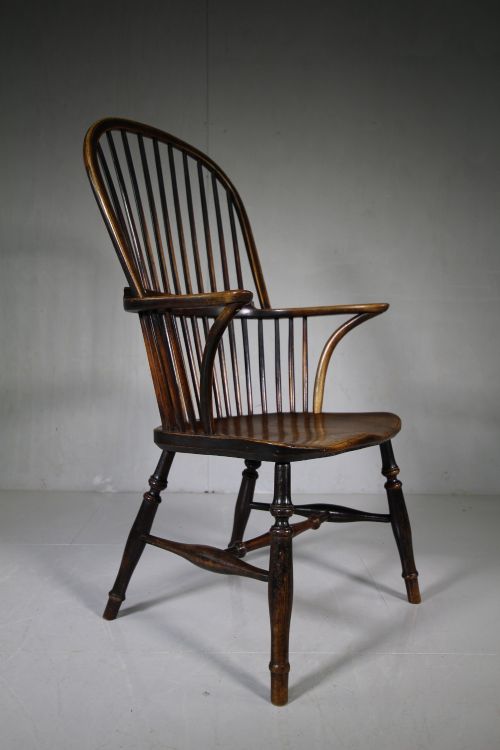 Thames Valley Antique Windsor Armchair Dated 1858