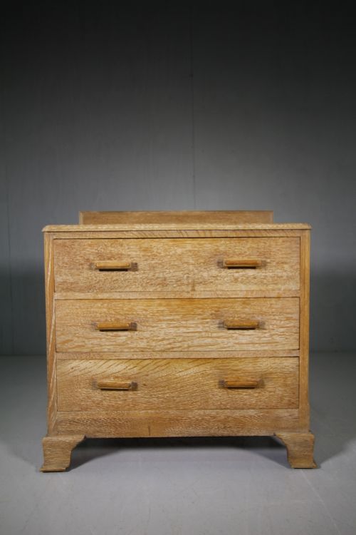 1930'S Oak Chest of Drawers by Waring & Gillows