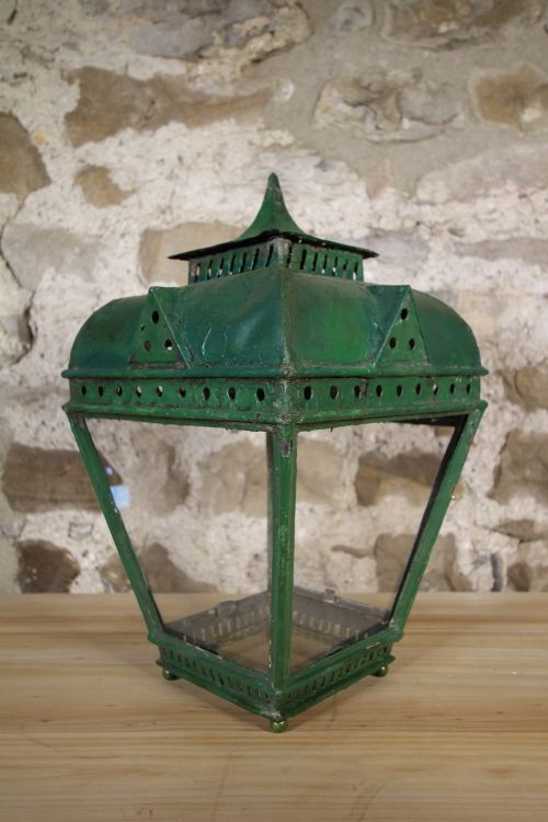 English 19th Century Antique Pagoda Lantern