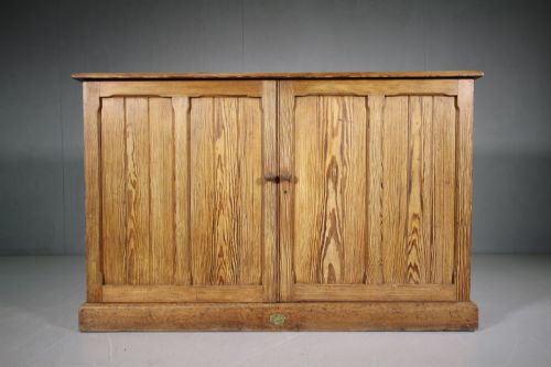Yorkshire Triumph Works Antique Pine Cupboard