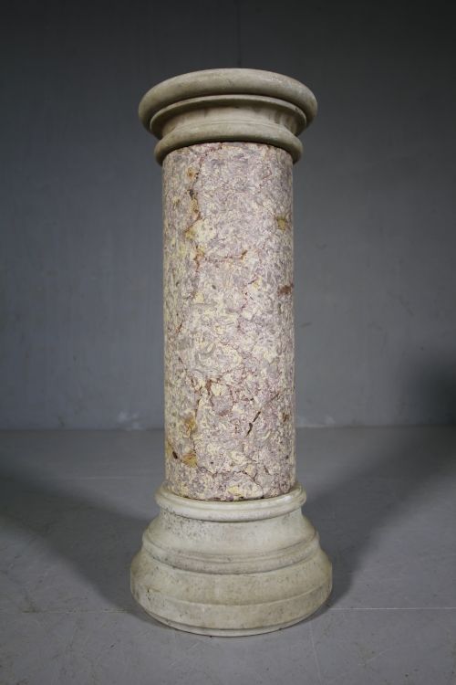 Beautiful English 19th Century Antique Marble Column