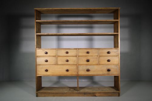 19th Century Antique Pine Dresser with Provenance