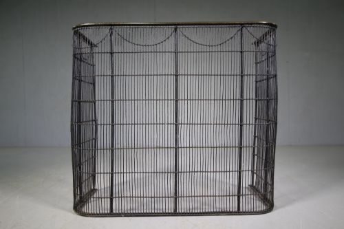 English Antique Swag Fire Guard
