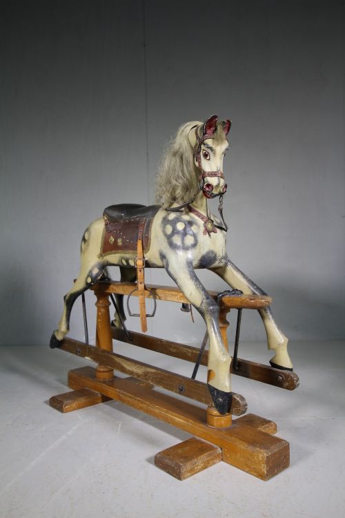 19th Century English Antique Rocking Horse -Excellent Condition