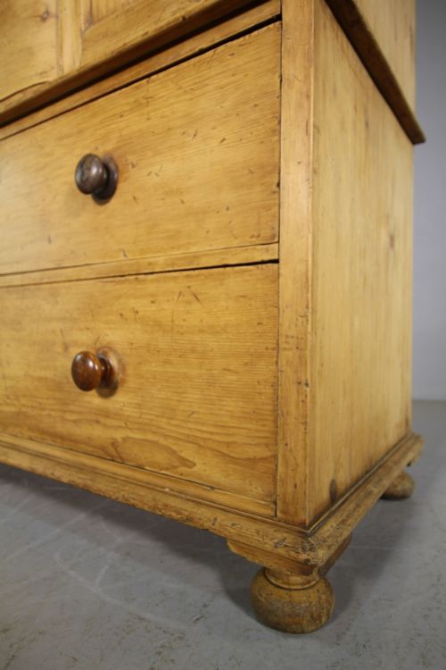 fig 2. 19th Century Westmoreland Antique Pine Cupboard