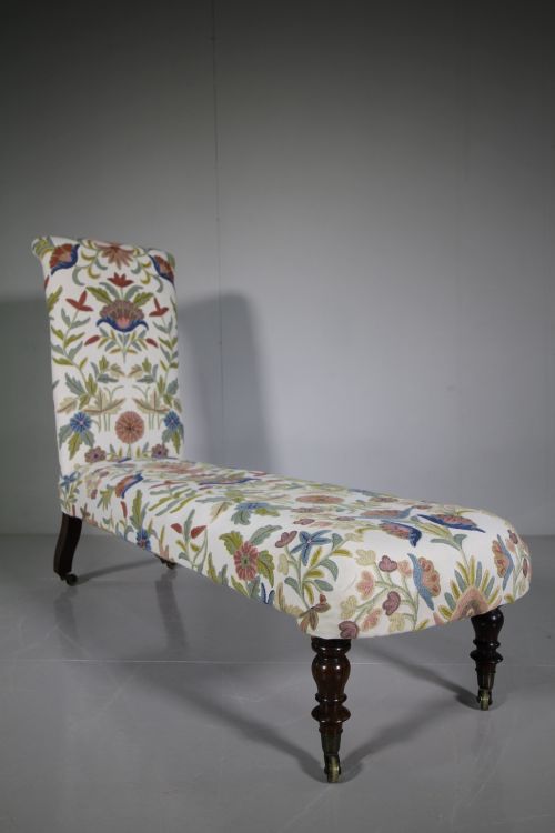 Superb Quality Elongated Antique Rosewood Seat
