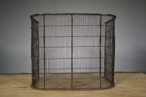 19th Century Antique Brass Fire Guard