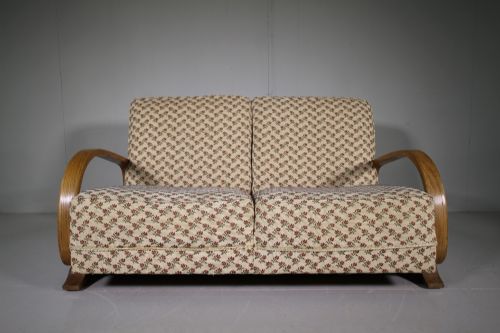 Heals 1930'S Two Seater Sofa.
