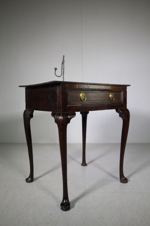 Georgian Antique Oak Low Boy Table