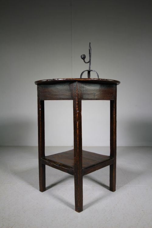 Rare Georgian Antique Pine Cricket Table -Great Colour