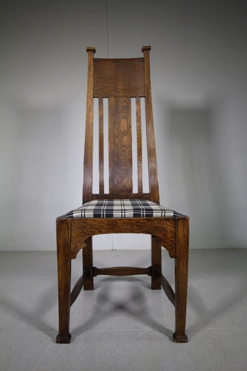 19th Century Scottish Antique Arts & Crafts Chair