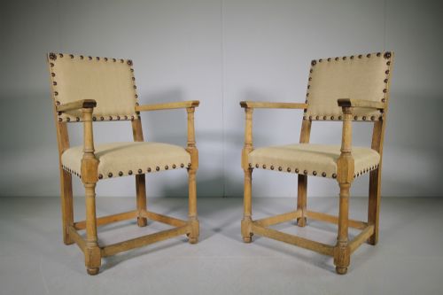Pair of 1920'S Heals Tilden Armchairs