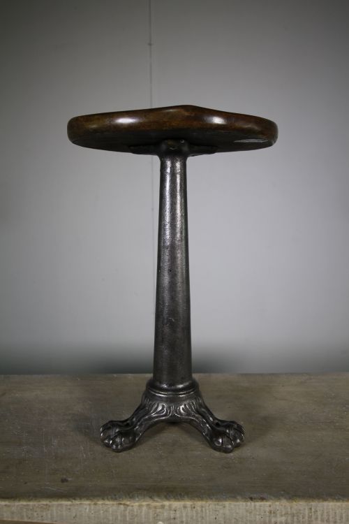 English 19th Century Antique Iron Stool
