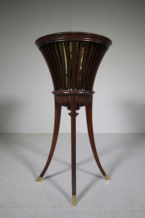 Edwardian Antique Mahogany Champagne Stand
